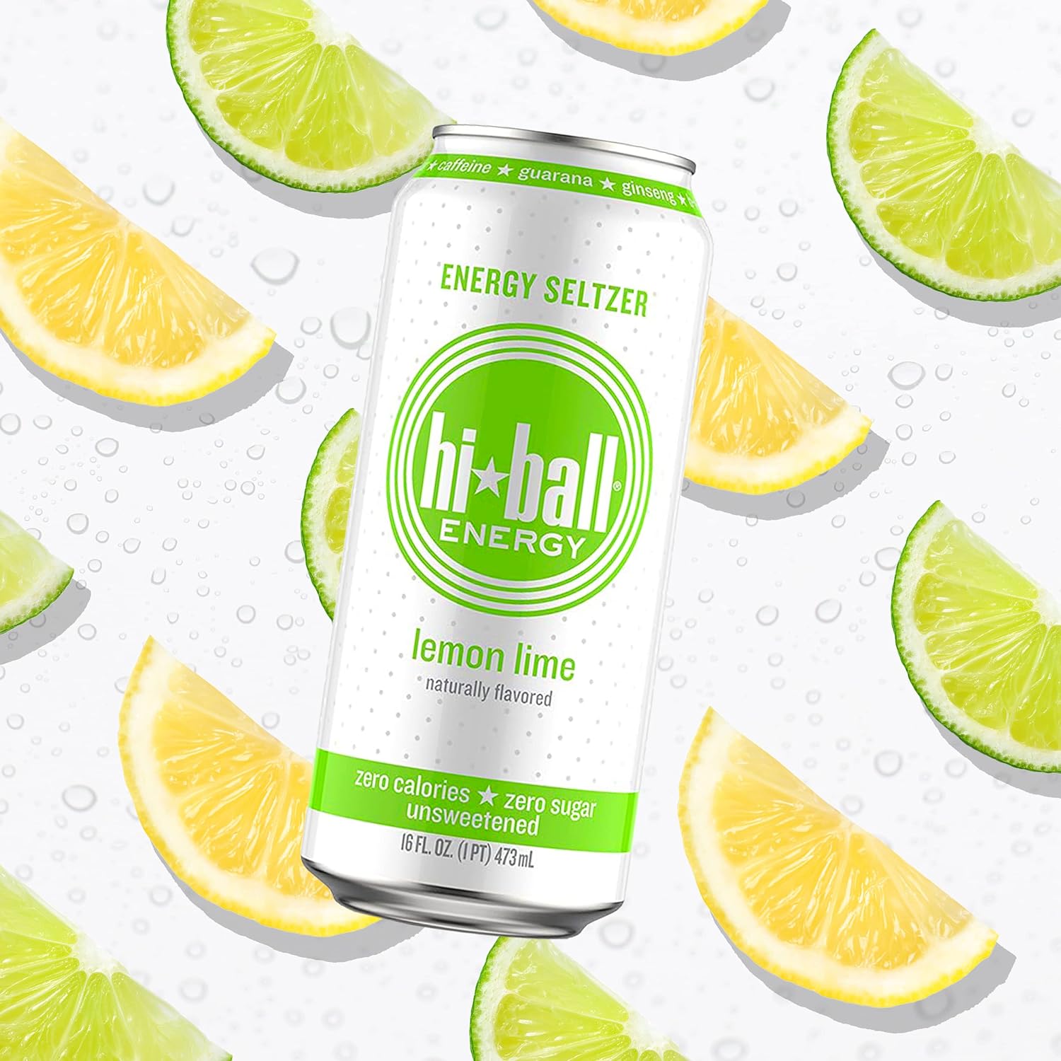Hiball Energy Seltzer Water, Caffeinated Sparkling Water Made with Vitamin B12 and Vitamin B6, Sugar Free (8 pack of 16 Fl Oz), Blood Orange - Image 7
